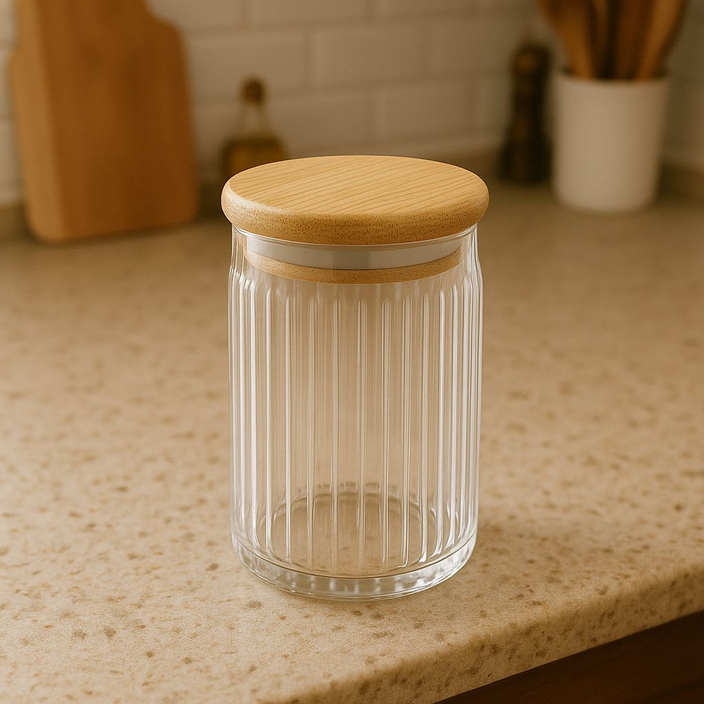 Bambu Kapaklı Baharatlık