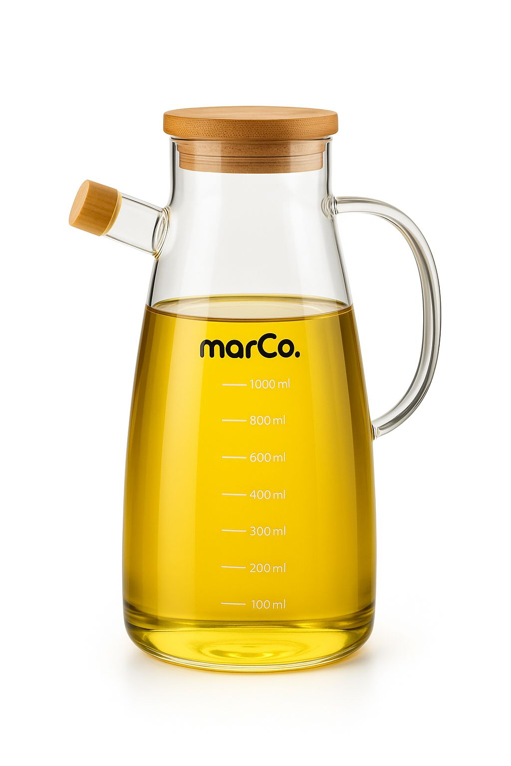 1000 ML Cam Yağdanlık